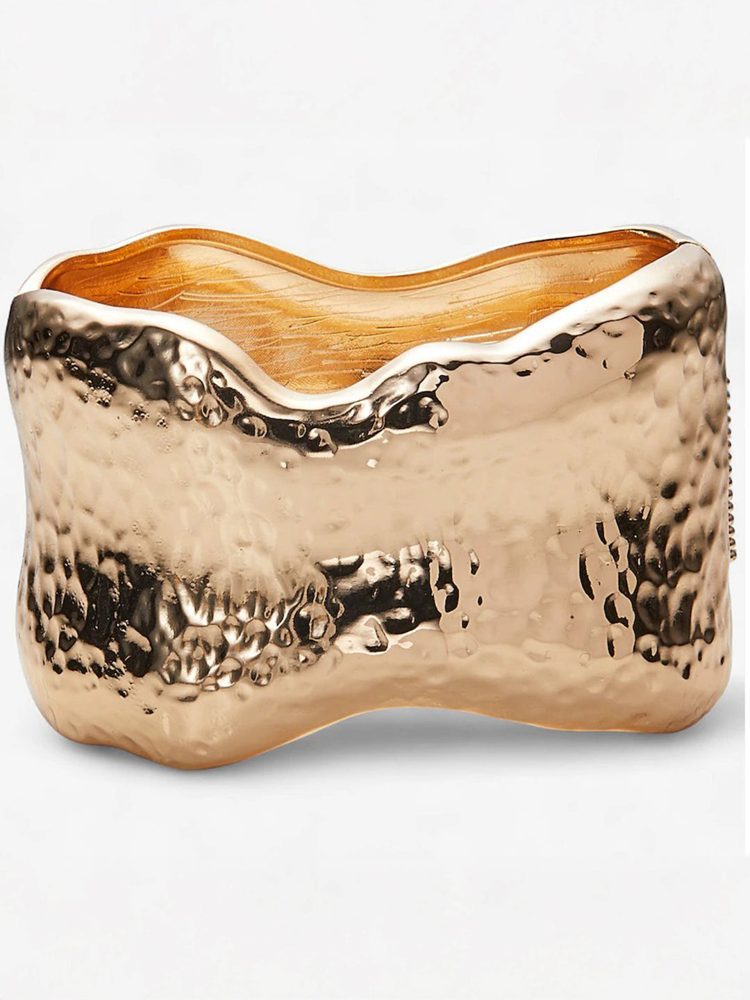 Kim & Co Hammered Wide Hinge Cuff – Kim & Co.