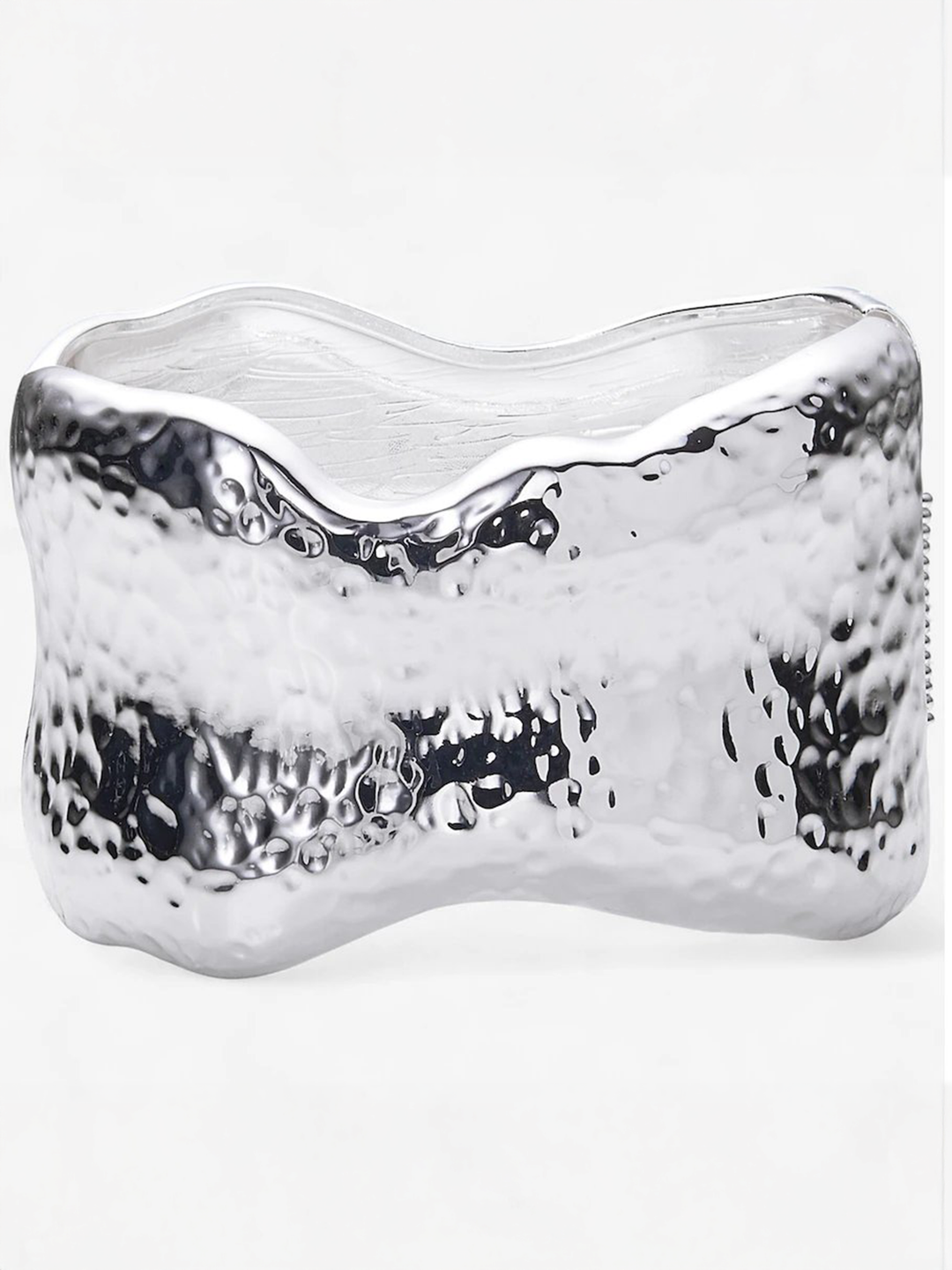 Kim & Co Hammered Wide Hinge Cuff – Kim & Co.