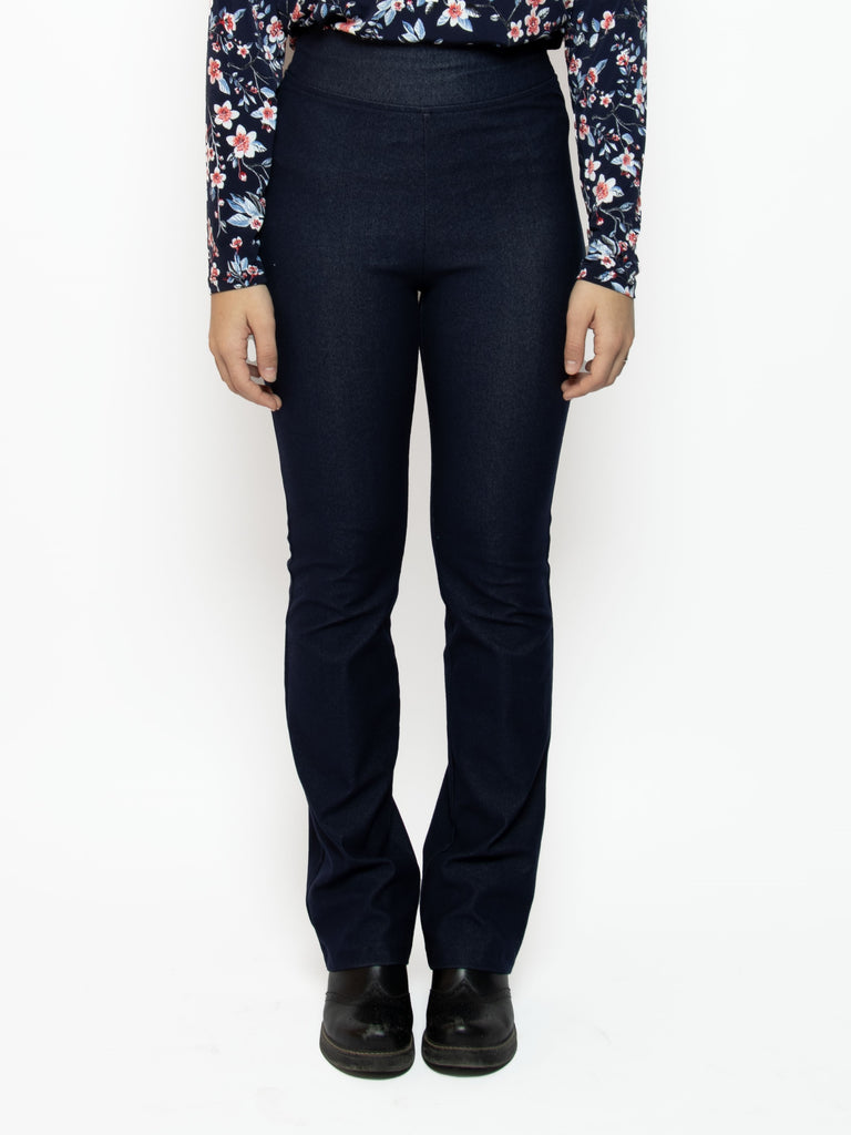 Denim & Co. Active Tall Duo Stretch Skimmer Pants with Pockets 